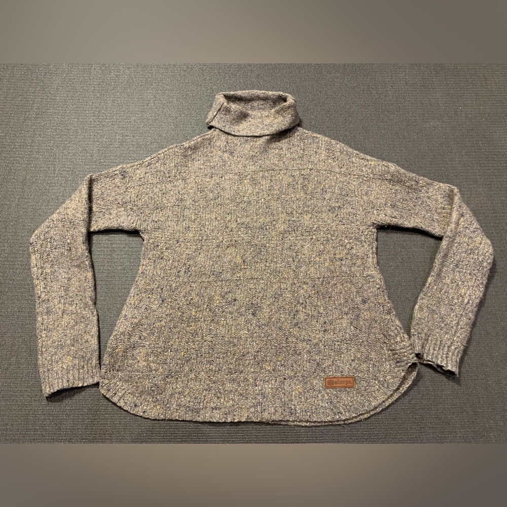 Women's Gray Turtleneck Sweater XS